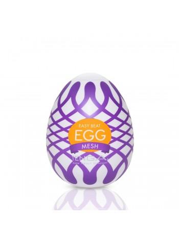 Мастурбатор-яйцо Tenga Egg Mesh с сетчатым рельефом