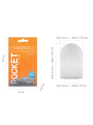 Мастурбатор TENGA Pocket Hexa-Brick