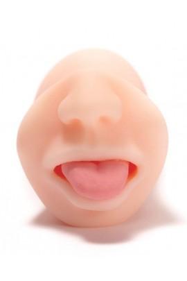 Masturbator Rotik Pornhub Deep Throat Stroker with tongue