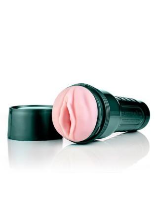 Masturbator with vibration and stimulating relief FLESHLIGHT VIBRO PINK LADY TOUCH