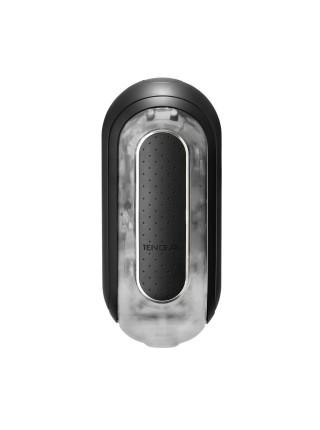 Folding Masturbator Tenga Flip Zero Electronic Vibration Black with a variable intensity