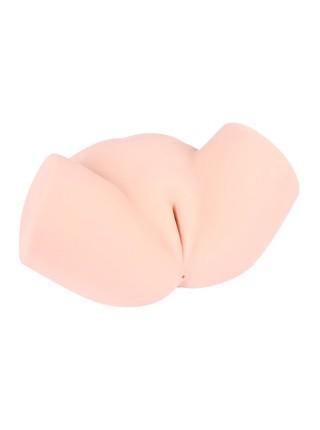 Мастурбатор полуторс с вибрацией и массажем Kokos Samanda Deluxe, два входа: вагина и анус