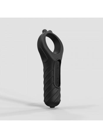 Эрекционное кольцо с вибропулей Bathmate Vibe Edge, перезаряжаемое, 10 режимов