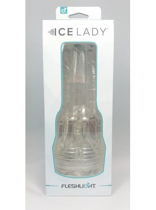 Напівпрозорий мастурбатор-вагіна Fleshlight Ice Lady Crystal