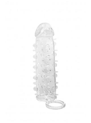 Nozzle to a member with a stimulating relief of Dorcel Mr. Orgasm with a ring for scrotum