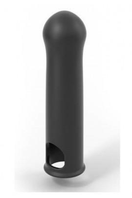 Удлиняющая насадка на член до +3,8см Dorcel LIQUID-SOFT XTEND, с кольцом для мошонки