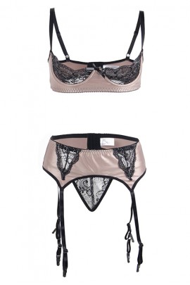 Эротическое белье из стрейч-кожи