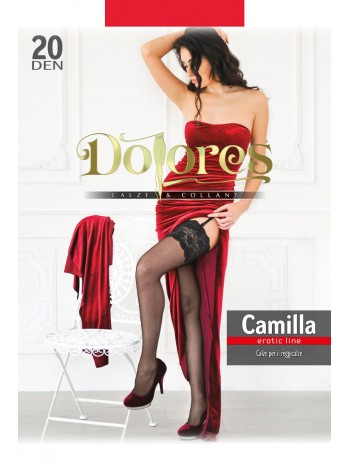 Red stockings DOLORES CAMILLA 20 DEN without silicone