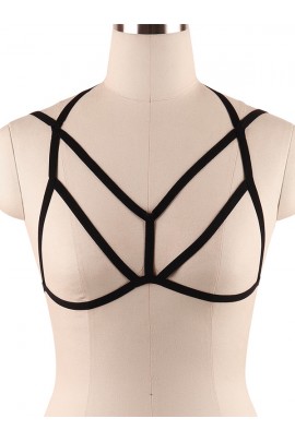 Женская портупея на грудь 9101