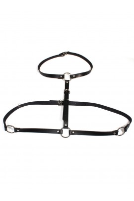 Кожаная женская портупея, 9109