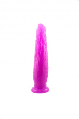 Sex toy Cabbage Cock Violet, 27x6 cm