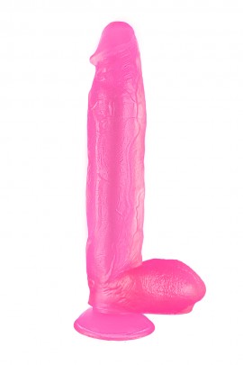 Фаллоимитатор Big Cock Pink, 31х6 см