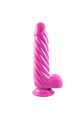 Фалоімітатор Helix Cock Violet, 21х4,5 см