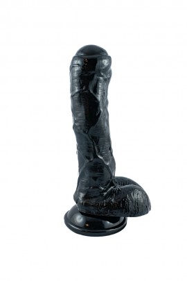 Фалоімітатор Peeping Cock Black, 23х5 см