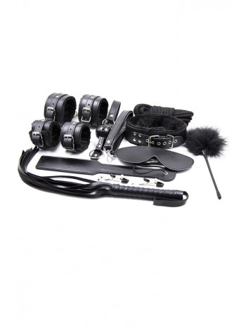 Set of bdsm black accessories