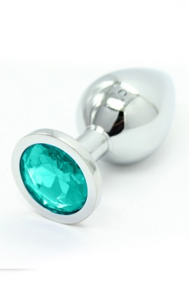 Anal plug with pebus, small 7x2.7 cm