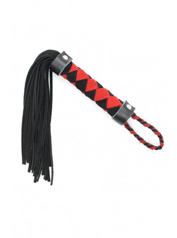 Black and Red Flogger 30 Tails