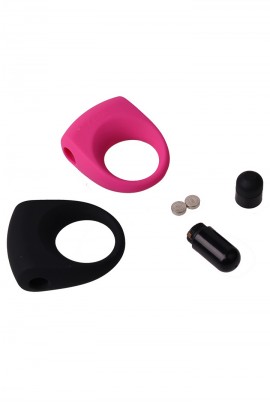 Эрекционное виброкольцо со стимуляцией клитора