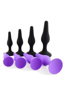 Set of four anal traffic jams