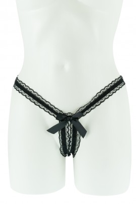 Black lace panties Ester