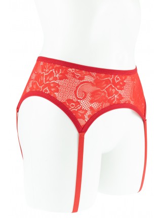 Красный пояс для чулок  Igra 