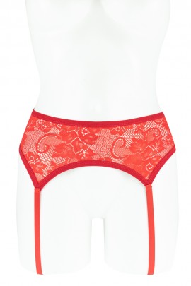 Красный пояс для чулок  Igra 