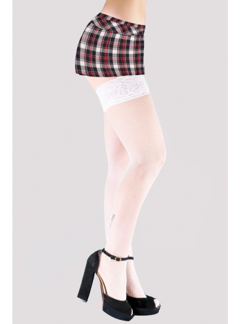 White stockings grid Lores Royal