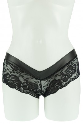 Трусики зі шкіряним пояском