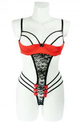 Боди с открытой грудью Corinne