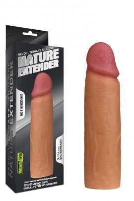 Реалістична насадка Revolutionary Silicone Nature Extender +1inch