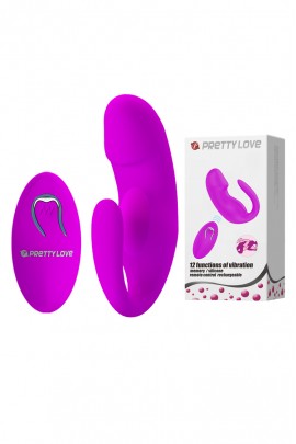 Виброяйцо с пультом ДУ и выраженной головкой Pretty Love