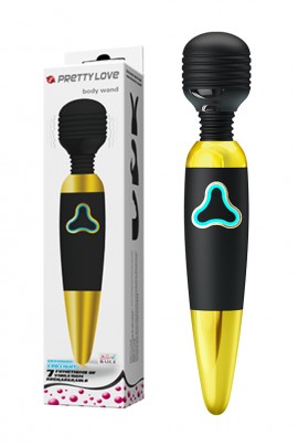 Перезаряджаємий вібратор-масажер Pretty Love Body Wand