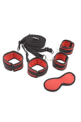 Черно-красный комплект для фиксации