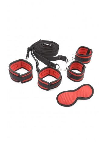 Black and red set for fixation