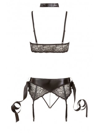 Откровенный комплект белья Bra Set Bondage