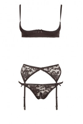 Відвертий комплект білизни Half-cup Bra