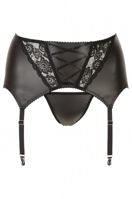 Пояс с подвязками и кружевными вставками