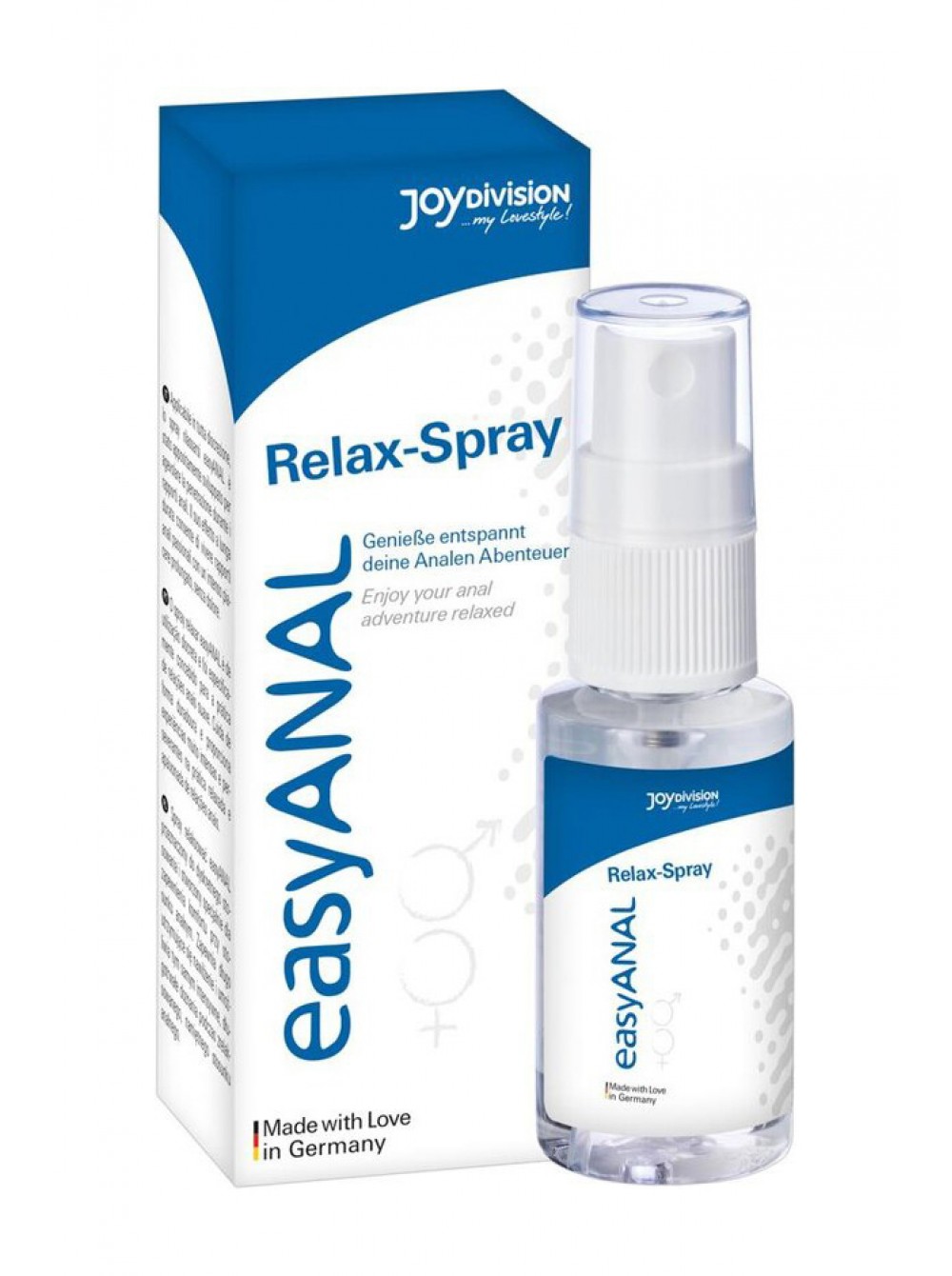 Анальный расслабляющий спрей - easyANAL Relax-Spray, 30 мл - купить в секс шопе с доставкой в Винницу, Коломыю, Полтаву и др. города Украины.