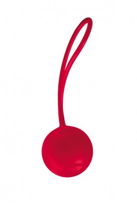 Силиконовый вагинальный шарик - Joyballs single, red