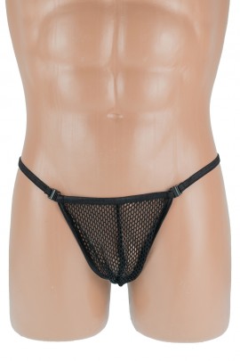 Сексуальні напівпрозорі труси з застібками