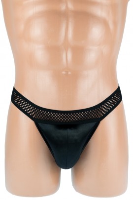 Чоловічі труси з сатину з оголеними сідницями