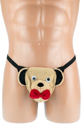 Cute thongs with a teddy bear