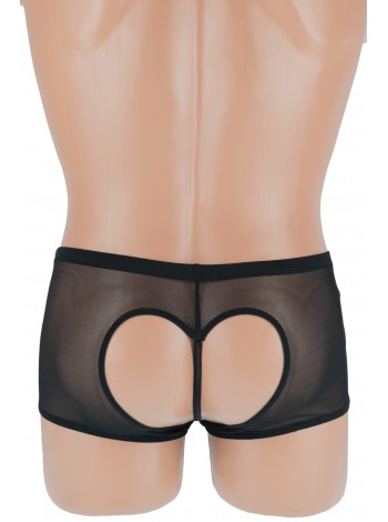 Erotic men's shorts with cut