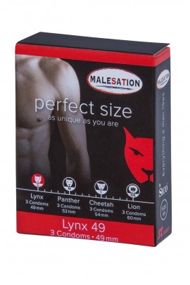 Насадки MALESATION Lynx 49 - 3 шт.