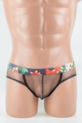 Чорні чоловічі труси в сітку