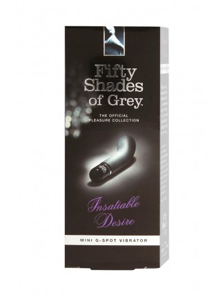Мощный мини–вибратор 50 оттенков серого Insatiable Desire