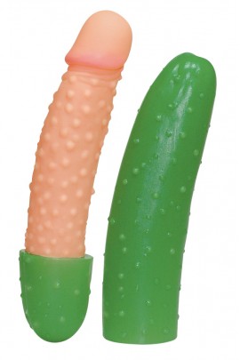 Оригинальный фаллоимитатор - Огурец