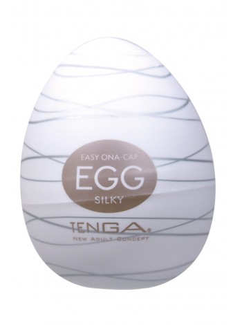 Еластичний мастурбатор - Tenga Egg Silky Single