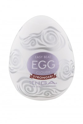 Яйцо-мастурбатор - Egg Cloudy Single