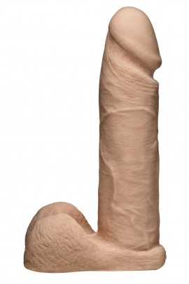 Фаллоимитатор Doc Johnson Vac-U-Lock - 8 Inch Ultraskyn Cock White